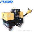 800kg Hydraulic Steering Manual Double Drum Vibro Roller Compactor (FYL-800C)